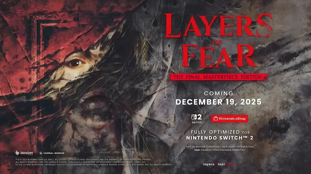 Layers of Fear,Bloober Team,Nintendo Switch 2,HDR,трассировка лучей