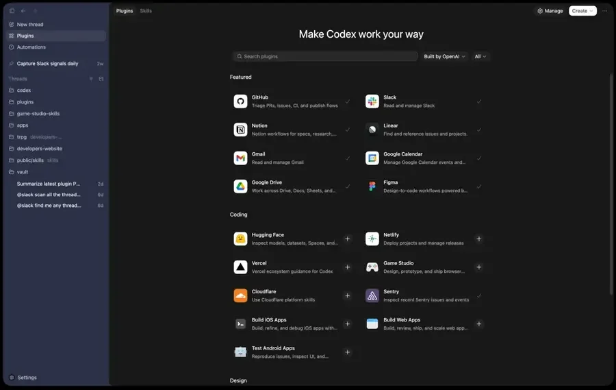 Codex плагины Openai разработка интеграции neowin.net